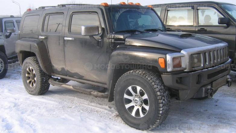 Автомобильдің шиналары Bridgestone Blizzak DM-Z3 R16 на автомобиле Hummer H3 [1314]