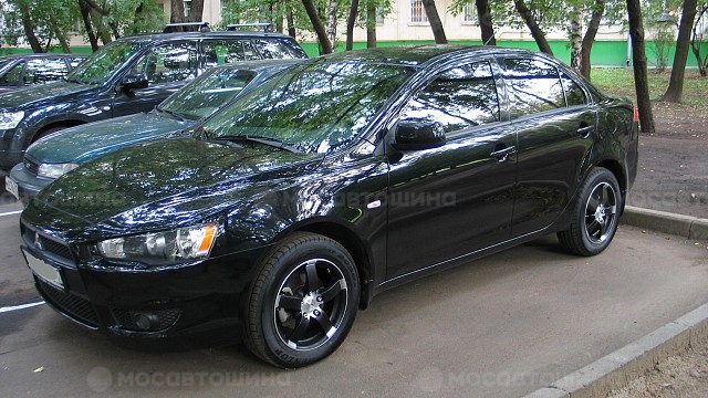 Дискілер Zepp Falcon R16 на автомобиле Mitsubishi Lancer X [48]