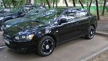 Дөңгелек дискілері Zepp Falcon көлікте Mitsubishi Lancer X Дөңгелек дискілері Zepp Falcon көлікте Mitsubishi Lancer X