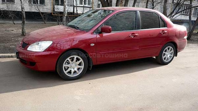 Дискілер Всмпо Паллада R15 на автомобиле Mitsubishi Lancer [98]