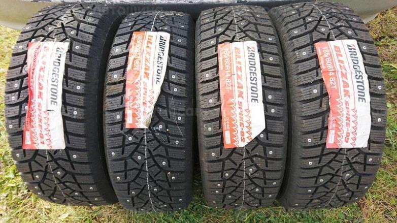 Автомобильдің шиналары Bridgestone Blizzak Spike-02 R14 [1465]