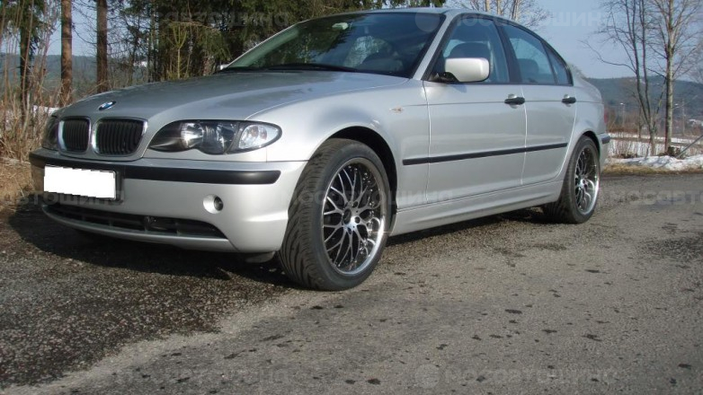 Автомобильдің шиналары Vredestein Ultrac Sessanta R18 на автомобиле BMW 3(E46) [1295]