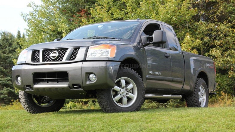 Автомобильдің шиналары Cooper Discoverer STT R20 на автомобиле Nissan Titan [1319]