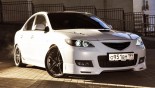 Дөңгелек дискілері Konig Hotswap көлікте Mazda 3 Дөңгелек дискілері Konig Hotswap көлікте Mazda 3