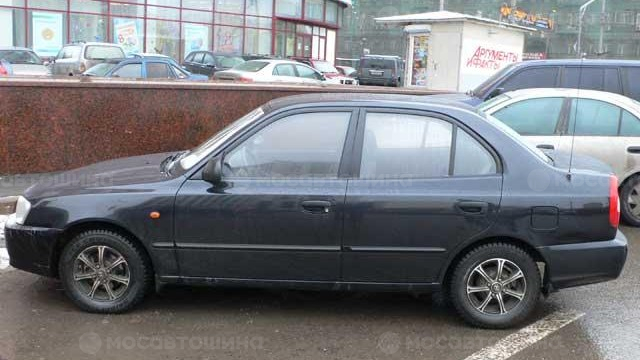 Дискілер Tech Line TL306 R14 на автомобиле Hyundai Accent [124]