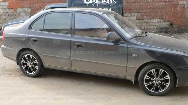 Дискілер Tech Line TL526 R14 на автомобиле Hyundai Accent [126]