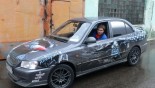 Диски OZ Racing Ultraleggera көлікте Hyundai Accent Диски OZ Racing Ultraleggera көлікте Hyundai Accent
