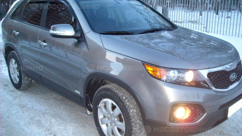 Автомобильдің шиналары Bridgestone Blizzak DM V1 R17 на автомобиле Kia Sorento [1316]