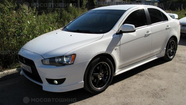 Дискілер Kosei OP Magnum R17 на автомобиле Mitsubishi Lancer X [64]