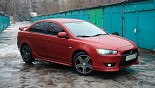 Диски Forsage P1340 көлікте Mitsubishi Lancer X Диски Forsage P1340 көлікте Mitsubishi Lancer X