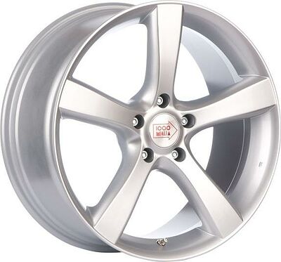 1000Miglia MM1001 8.5x19 5x112 ET 32 Dia 66.6 Silver