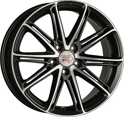 1000Miglia MM1007 8.5x20 5x112 ET 32 Dia 66.6 Dark Anthracite Polished