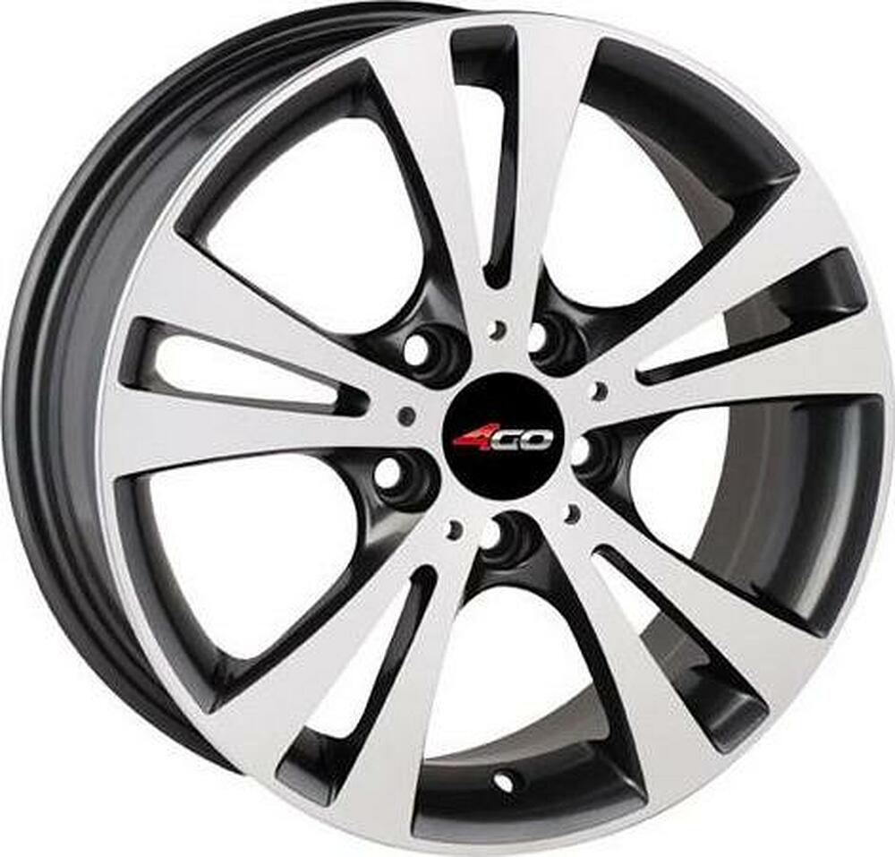 4GO 485 7x17 5x114.3 ET 45 Dia 60.1 черный