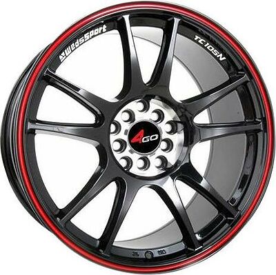 4GO 824 7.5x17 5x108 ET 45 Dia 67.1 BMFRL