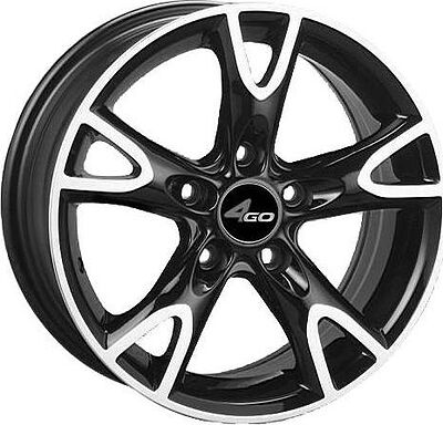 4GO JJ518 6.5x15 5x112 ET 35 Dia 73.1 MBMF