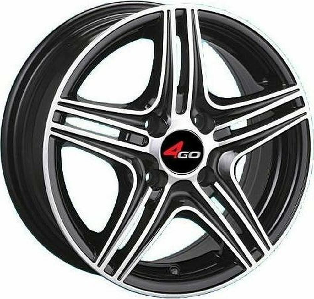4GO JJ522 6.5x15 4x98 ET 35 Dia 58.6 BMF