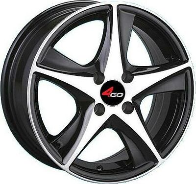 4GO JJ525 6x14 4x100 ET 35 Dia 67.1 GMMF