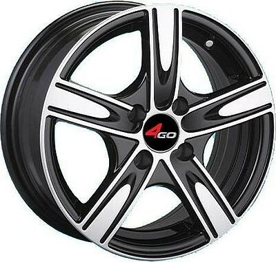 4GO JJ527 6x14 4x100 ET 35 Dia 67.1 GMMF