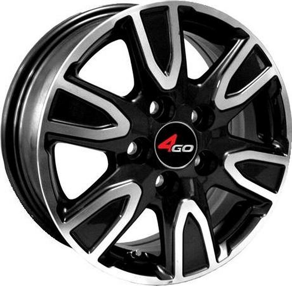 4GO XS585 6x15 5x114.3 ET 45 Dia 67.1 BMF
