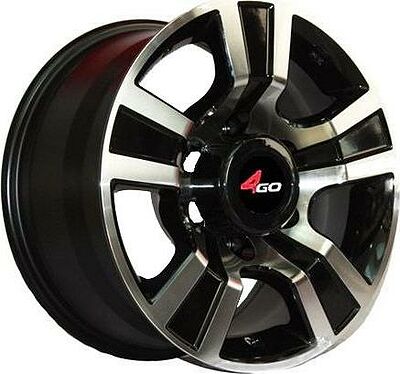4GO XS745 8x16 6x139.7 ET 10 Dia 110 BMF
