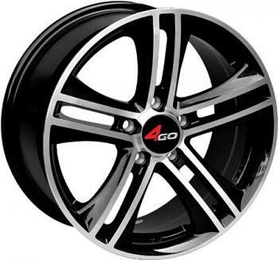 4GO YQ14 7.5x17 5x115 ET 40 Dia 70.3 SMF