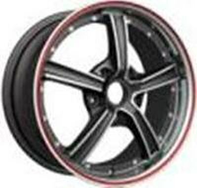 4GO YQ18 7.5x17 5x114.3 ET 40 Dia 73.1 CARBON