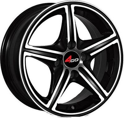 4GO YQ8 7.5x17 5x114.3 ET 40 Dia 73.1 BMF