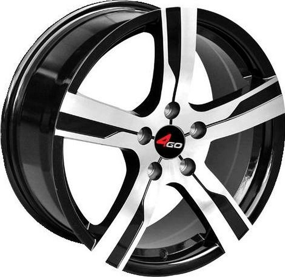 4GO YQ9 7.5x17 5x108 ET 45 Dia 73.1 GMMF