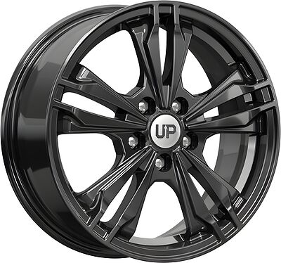 Wheels UP UP103 6.5x16 5x100 ET 38 Dia 57.1 Black