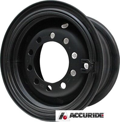 Accuride 10/286/222/100 12x21 10x286 ET 100 Dia 222 Black
