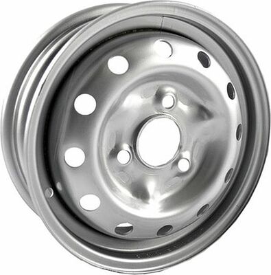 Accuride Ока 4x12 3x98 ET 40 Dia 60.1 серебристый