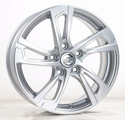 Aero A1604 6.5x16 5x114.3 ET 45 Dia 67.1 silver