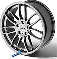 Aez Sydney 8x17 5x120 ET 34 Dia 72.6 dark
