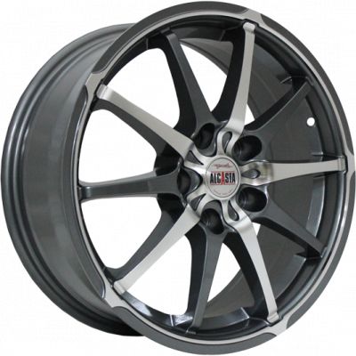 Alcasta M10 6x15 5x108 ET 52.5 Dia 63.3 GMF