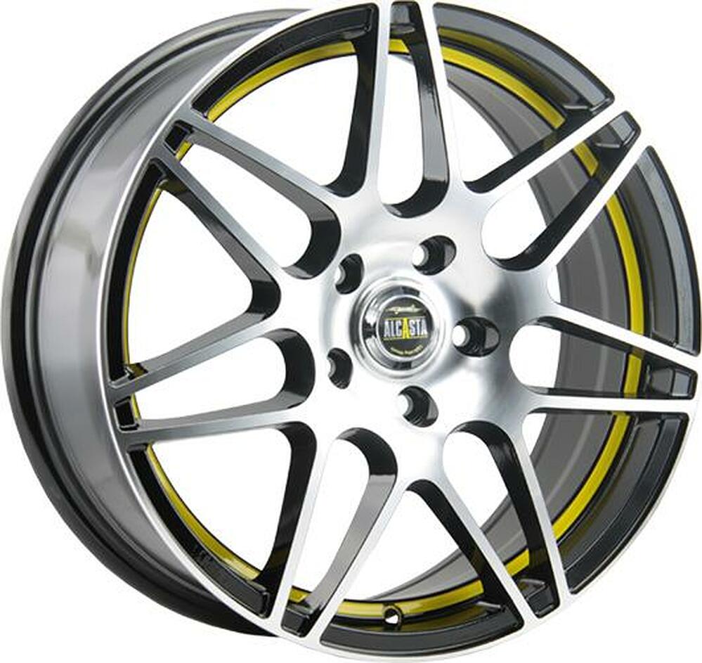 Alcasta M28 6.5x16 5x114.3 ET 39 Dia 60.1 BKFYSI