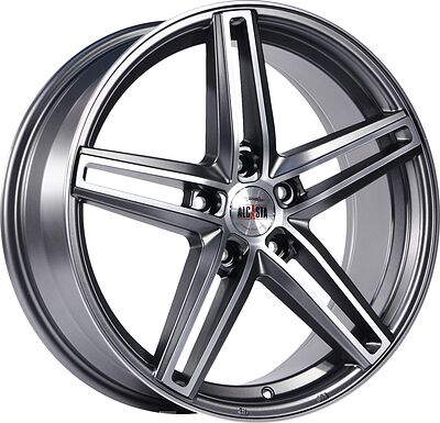 Alcasta M43 6.5x16 5x114.3 ET 50 Dia 66.1 Sil