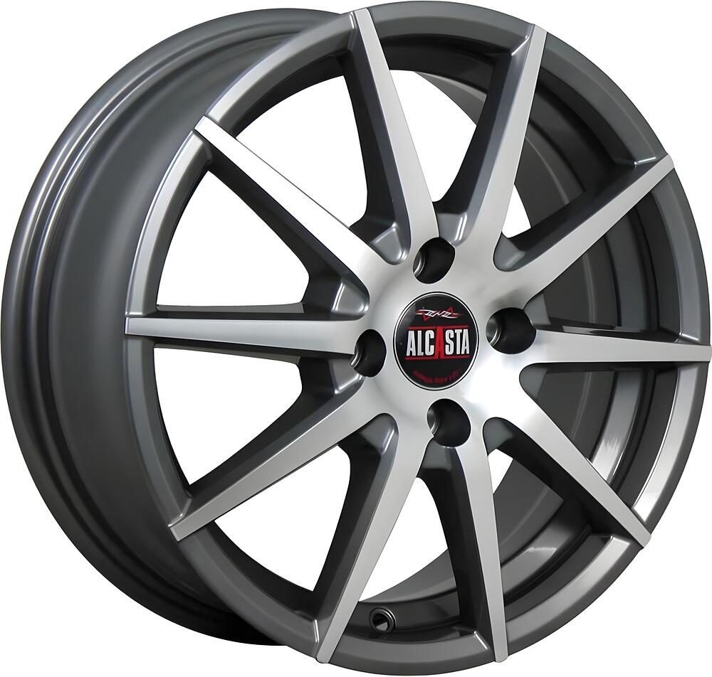 Alcasta M53 6.5x16 4x100 ET 50 Dia 60.1 gmf
