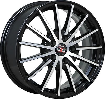 Alcasta M60 7x17 5x114.3 ET 38 Dia 67.1 bkf