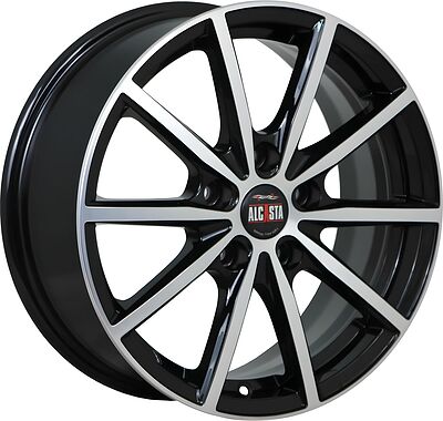Alcasta M61 6.5x16 5x114.3 ET 43 Dia 67.1 bkf