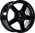 Alcasta M62 6.5x16 5x105 ET 38 Dia 56.6 black