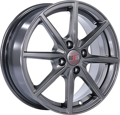Alcasta M63 6x15 4x100 ET 46 Dia 54 Graphite