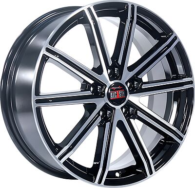 Alcasta M64 7x17 5x114 ET 45 Dia 60 BKF