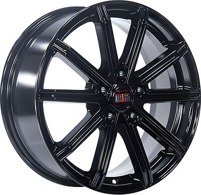 Alcasta M64 6.5x16 5x114.3 ET 45 Dia 60.1 black