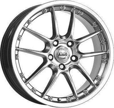 Alessio Turbo 7x15 5x112 ET 42 Dia 69.1 bright silver