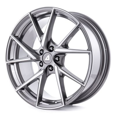 Alutec ADX.01 8.5x19 5x112 ET 40 Dia 70.1 Metallic Platinum Front Polished