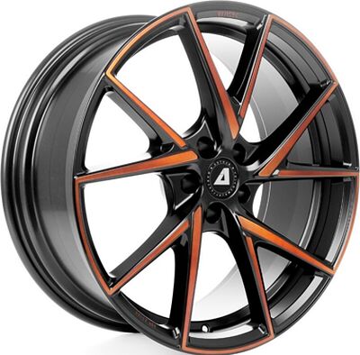 Alutec ADX.01 8.5x20 5x114.3 ET 40 Dia 70.1 Racing Black Copper