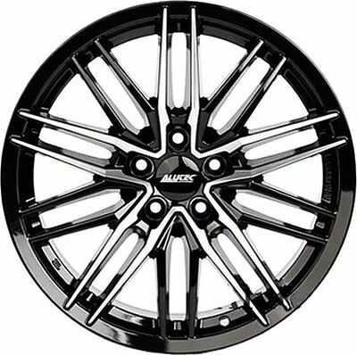 Alutec Burnside 7.5x17 5x115 ET 35 Dia 70.2 Diamant black front polished