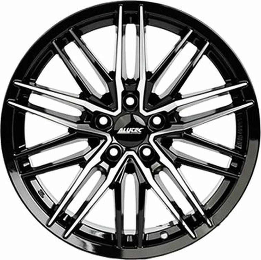 Alutec Burnside 6x15 5x100 ET 38 Dia 57.06 Diamant black front polished