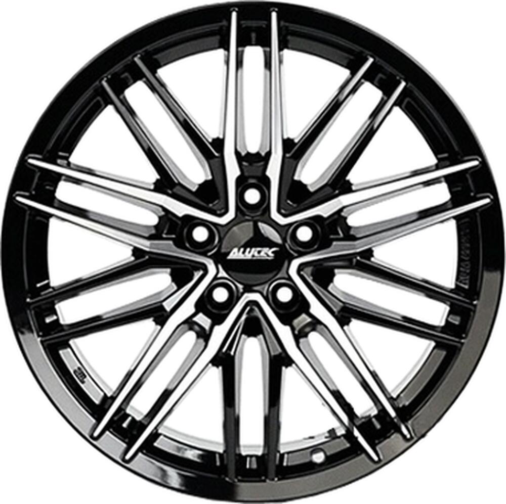 Alutec Burnside 7x16 5x114.3 ET 48 Dia 70.1 Diamant schwarz polished