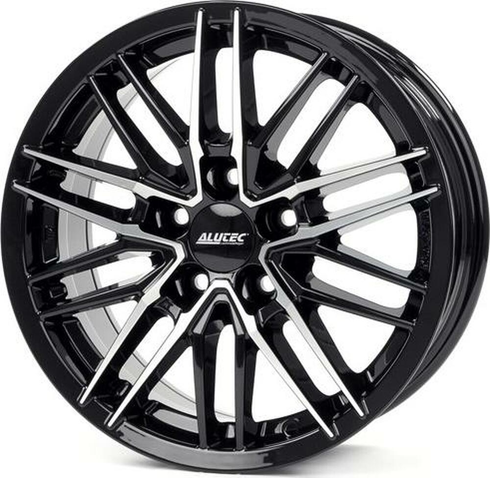 Alutec Burnside 7.5x17 5x114.3 ET 35 Dia 70.1 Diamond Black Front Polished